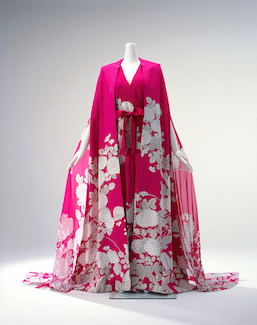 'Jump suits, caftan, chrysanthemum pajamas dress' Hanae Mori, Hanae Mori 1966, Iwami Art Museum